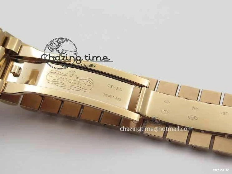 1226 Sophisticated Day-Date 40mm 228239 RG Noob 1:1 Best Edition Brown Roman Dial On RG President Bracelet A 3707